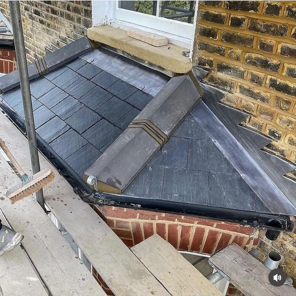 Gutter clearing and replacement work
