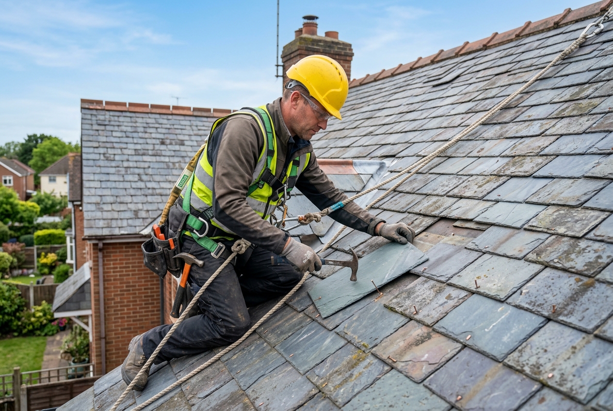 Modern gutter and roof maintenance