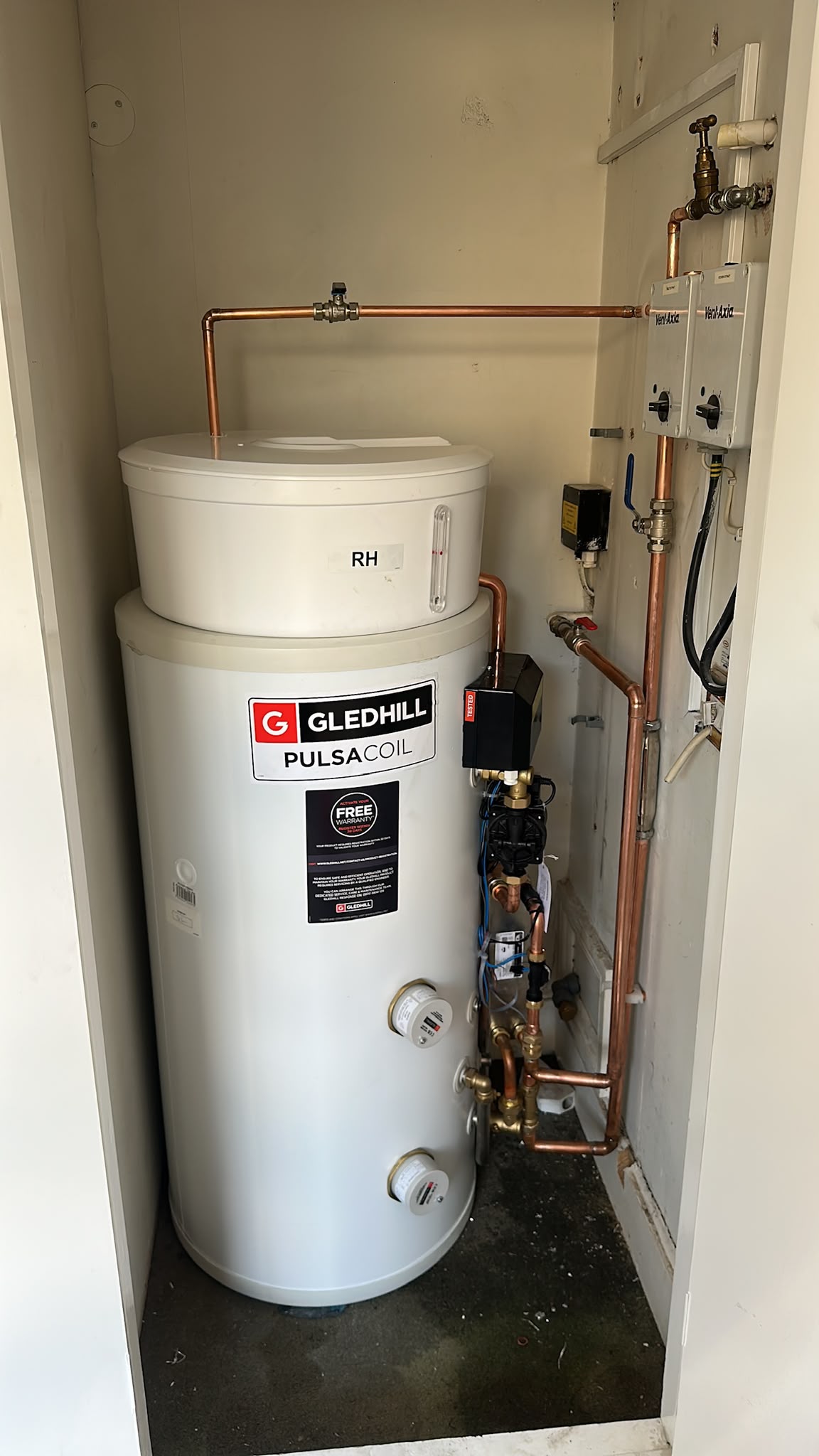 High quality heating pipework work